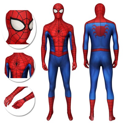 Spider-Man PS4 Game Cosplay Costumes 3D Classic Cosplay Suit