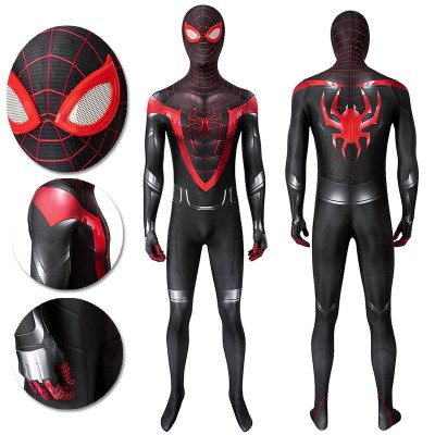 Spider-man Miles Morales PS5 Cosplay Costume Spandex