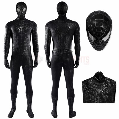 Spiderman 3 Cosplay Costumes Venom Eddie Brock Deluxe Suits