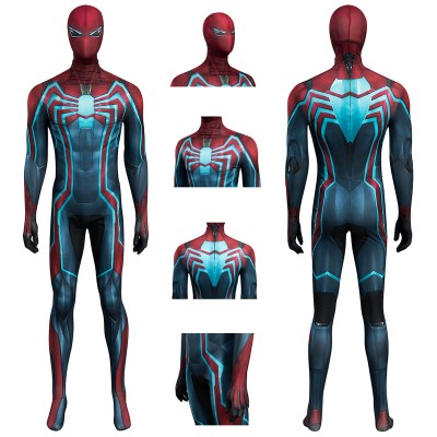 Spiderman Cosplay Costume Spider-Man Velocity Suit