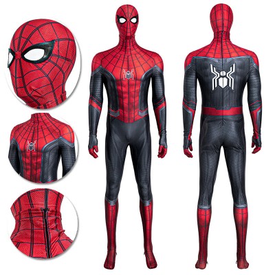 Spiderman Far From Home Cosplay Costumes Peter Parker Movie Level Suits