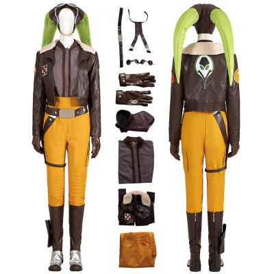 Star Wars Ahsoka Cosplay Costumes Hera Syndulla Top Level Suits