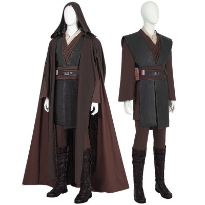 Star Wars Episode 2 Cosplay Costumes Anakin Skywalker Top Level Suits