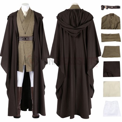 Star Wars Episode II Cosplay Costumes Mace Windu Suits