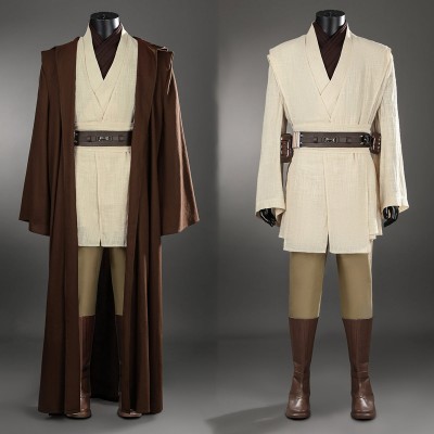 Star Wars Episode III Cosplay Costumes Obi-wan Kenobi Suits