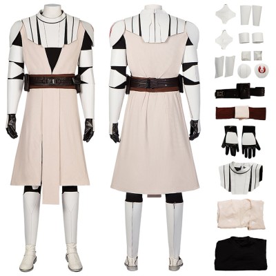 Star Wars Cosplay Costumes Obi Wan Armor Edition Top Level Suits
