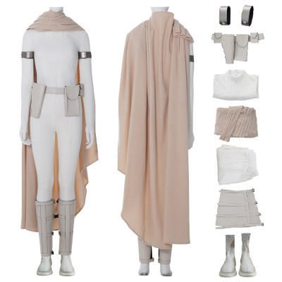 Star Wars Cosplay Costumes Padm�� Amidala White Suits