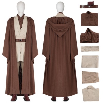 Star Wars Obi-Wan Kenobi Cosplay Costumes Obi-Wan Top Level Suits
