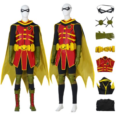 Super Sons Cosplay Costumes Damian Wayne Top Level Suits