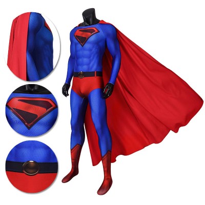 Clark Kent Crisis on Infinite Earths Cosplay Costumes Clark Kent Cosplay Suit