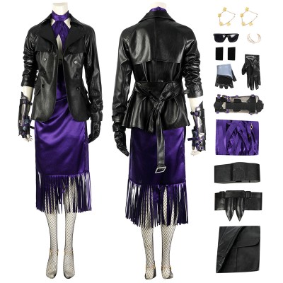 Tekken 8 Cosplay Costumes NINA WILLIAMS Suits