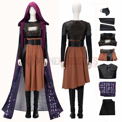 The Acolyte Cosplay Costumes Mae Top Level Suits