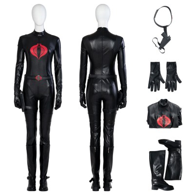 The Baroness Cosplay Costumes Black Top Level Suits