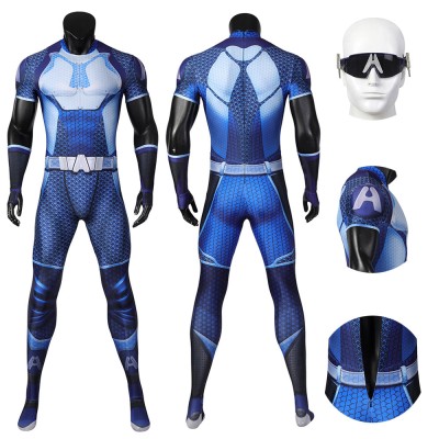 A-train Cosplay Costume Spandex Bodysuit
