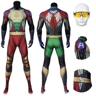 A-train S3 Cosplay Costume Spandex Bodysuit