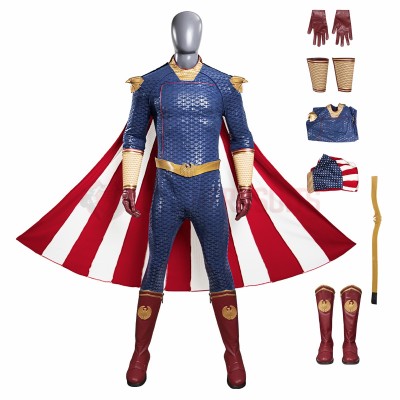 The Homelander Cosplay Costumes Season 4 Suits Top Level