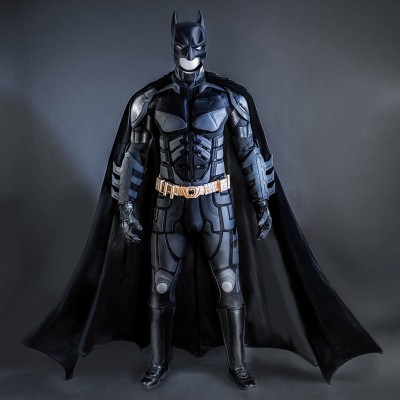 The Dark Knight Bruce Wayne Cosplay Costumes Halloween Male Suits