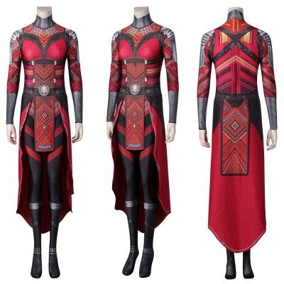 The Dora Milaje Ayo Cosplay Costume Black Panther Spandex Bodysuit