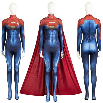 Barry Allen Kara Zor-E Cosplay Costumes Kara Zor-El Jumpsuits