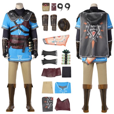 The Legend of Zelda 2 Tears of the Kingdom Link Cosplay Costumes