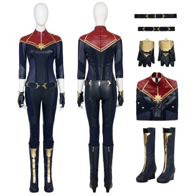 The Marvels Cosplay Costumes Captain Marvel 2 Top Level Suits