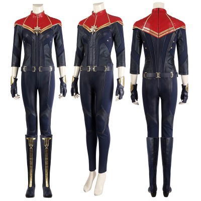 The Marvels Cosplay Costumes Captain Marvel Carol Danvers Suits