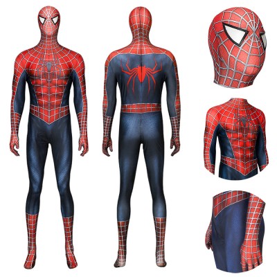 The Amazing Spiderman Cosplay Costumes Tobey Maguire Jumpsuits