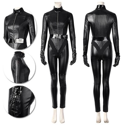 The Bruce Wayne 2022 Cosplay Costumes Cat Leather Cosplay Suits