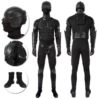 S2 Black Noir Cosplay Costume Movie Level