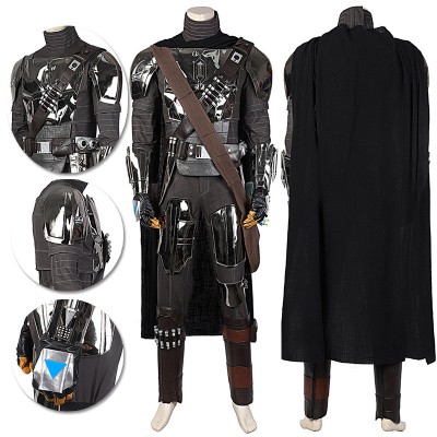The Mandalorian Cospaly Costume Season 2 Leather Cosplay Suit