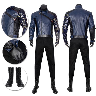 The Winter Soldier Cosplay Costumes Bucky Barnes Ver.2 Cosplay Suit