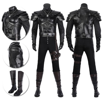 The Witcher S2 Cospaly Costume Geralt Cosplay Suit