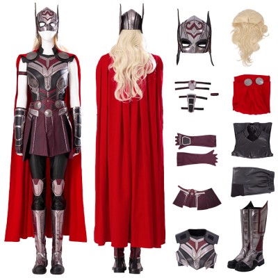 Thor 4 Cosplay Costume Jane Foster Thor Top Level Suits