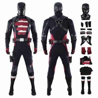 Thunderbolts Cosplay Costume U.S.Agent John Walker Suit