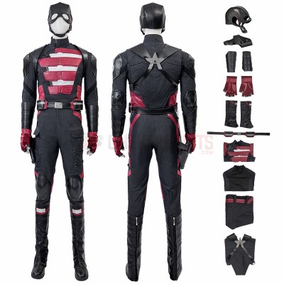 Thunderbolts John Walker Cosplay Costumes U.S. Agent 2025 Suits Top Level