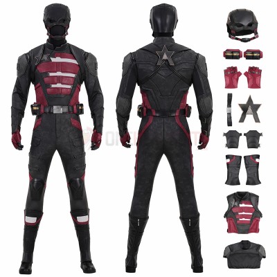 Thunderbolts US Agent Cosplay Costumes John Walker Top Level Suits