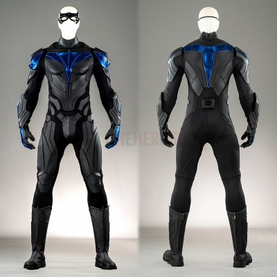 Titans Nightwing Cosplay Costumes Halloween Male Suits