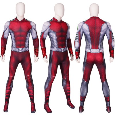 Titans S4 Cosplay Costumes Beast Boy Cotton Jumpsuits