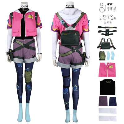 Valorant Cosplay Costumes Clove Suits