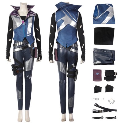 Valorant Cosplay Costumes Fade Cosplay Suits