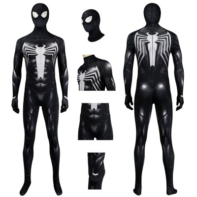 Venom Cosplay Costume Spiderman 2 Spandex Bodysuit