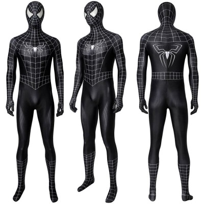 Venom Eddie Brock Cosplay Costume Black Spider-man Suit