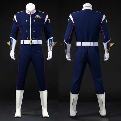 Vought Rising Cosplay Costumes Torpedo Blue Top Level Suits