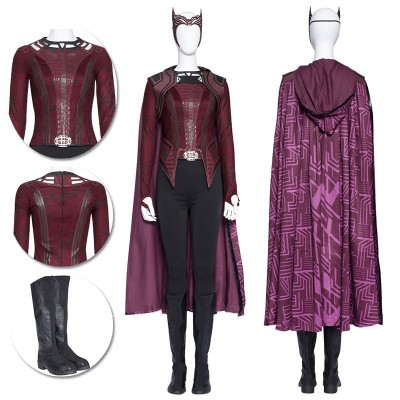 Wanda Cosplay Costumes The Multiverse Of Madness Top Level Suits