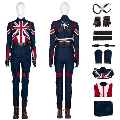 What If Cosplay Costumes Captain Carter Top Level Suits