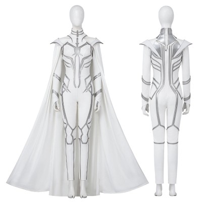 What If Season 2 Cosplay Costumes Hela Top Level White Suits