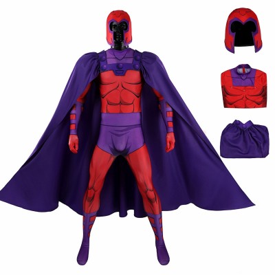 X-Men '97 Cosplay Costume Magneto Spandex Bodysuit