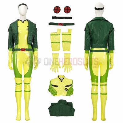 X-Men '97 Cosplay Costumes Rogue Anna Marie Top Level Leather Suits