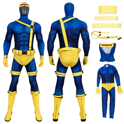 X-Men '97 Cyclops Cosplay Costumes Scott Summers Top Level Suits