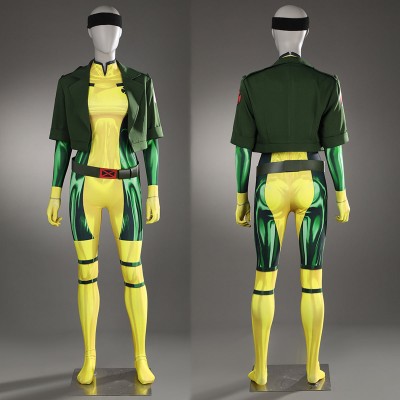X-Men '97 Rogue Cosplay Costumes Anna Marie Jumpsuit